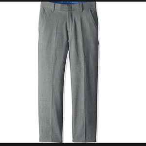 Izod Boys Gray Dress Pants Size 16 slim